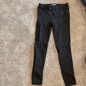 Vince Charcoal Slim-Fit Trousers